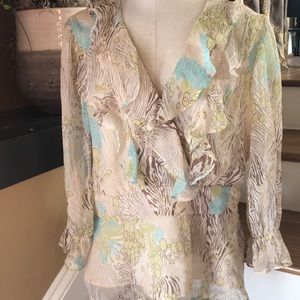 Bob mackie blouse